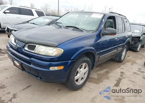2002 Oldsmobile Bravada из США, поврежденный, VIN 1GHDT13S522128487